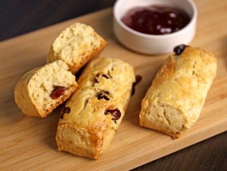 Biscuits dough mixes in dried fruits, nuts, chocolate