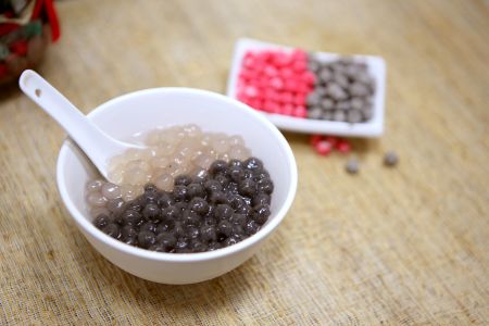 Beautiful, delicious and chewy Tapioca Pearls