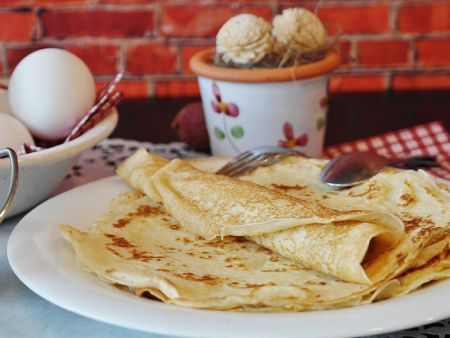 Authentic French style soft Crepes