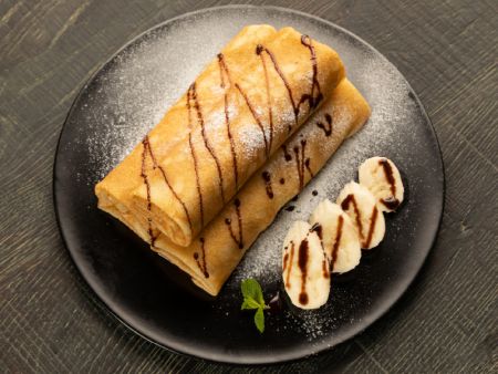 Crepes croccanti in stile giapponese