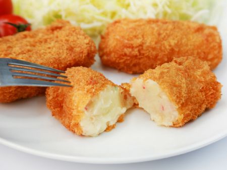 Croquetas made into different shapes