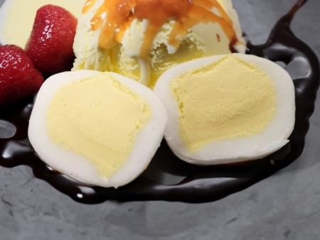 Membuat Mochi Ice Cream dengan lapisan tipis dengan spesifikasi produk Anda