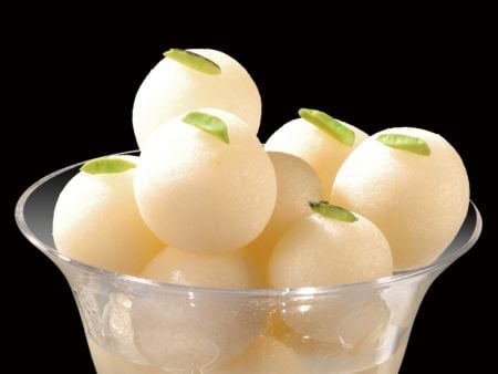 Rasgulla are perfectly formed and look handmade