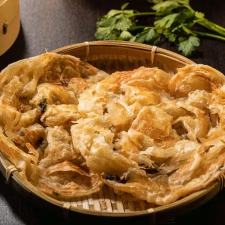 Cadangan perancangan pengeluaran pancake daun bawang dan peralatan