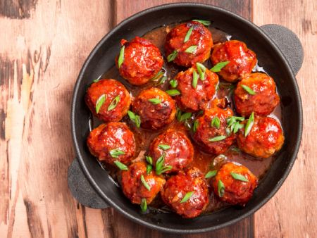 Spanish Meatballs are made firm and suitable for different cooking preparations