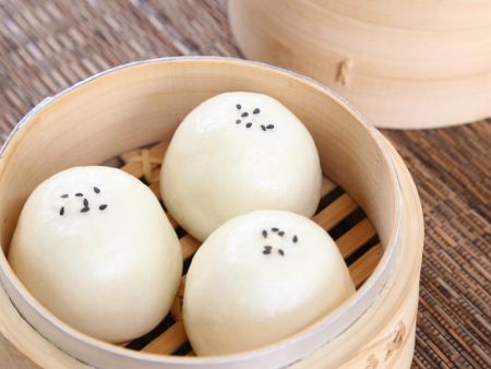 Steam Buns made with highly efficient automated machinery