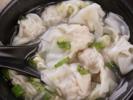 Wontons boil well and do not fall apart easily