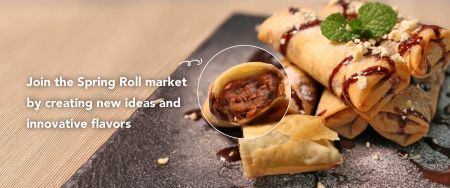 Lumpia terus berkembang dengan mengadaptasi rasa yang kreatif, otentik, dan lokal - Lini Produksi Lumpia Otomatis Hanya Memerlukan Satu Pegawai Untuk Mengoperasikannya