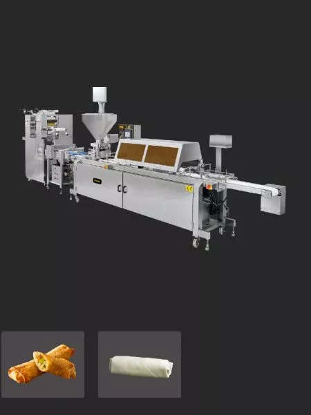 全自动美式春卷生产线 - 全自动美式春卷生产线