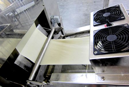 Línea de producción de rollitos de primavera ANKO - Diseño de maquinaria para una empresa jordana