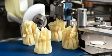 拟手工般的夹花紧实美观