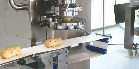 Spezialextrusionsgerät, das entwickelt wurde, um Teigschäden während der Verarbeitung zu minimieren