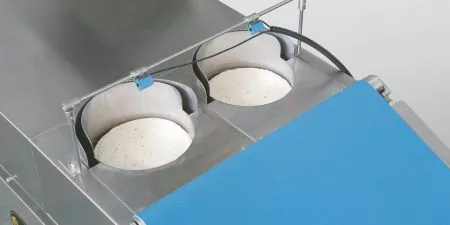 Tortille są automatycznie układane, liczone i gotowe do pakowania