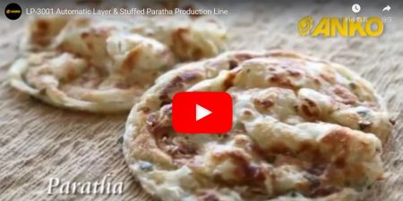 ANKO-Automatyczna linia produkcyjna ciasta warstwowego i nadziewanej parathy
