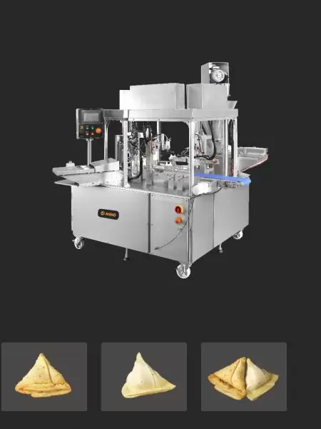 Punjabi Samosa Forming Machine - ANKO Automatic Punjabi Samosa Forming Machine