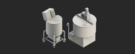 ②Hệ thống Cung cấp Bột