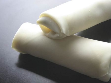 Crepe rolls are perfectly sealed