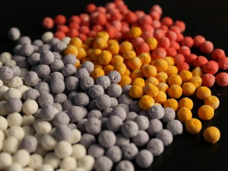 Tapioca balls made in different colors and flavors