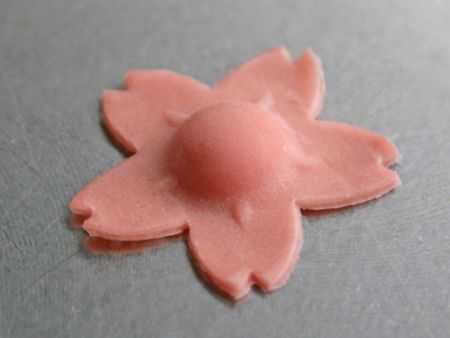 Pasta en forma de sakura