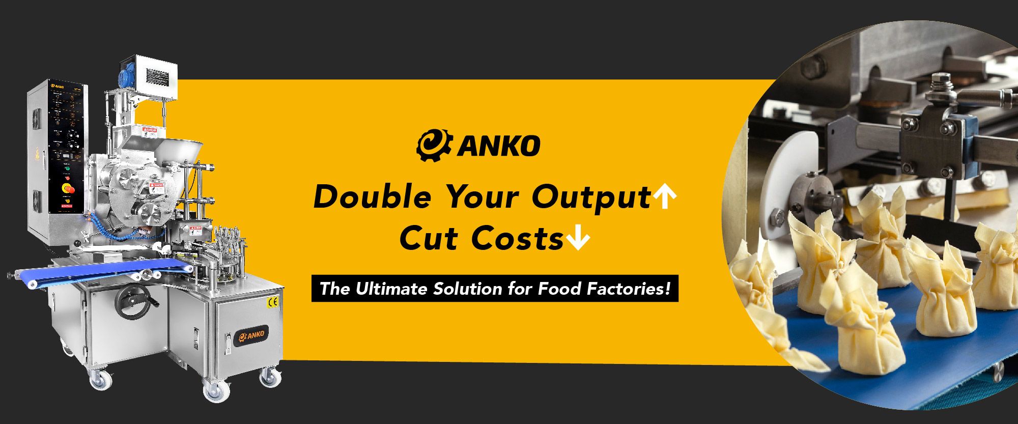 自動ワンタン生産ライン:高速、安定した出力、最大効率 | ANKO FOOD MACHINE CO., LTD. | 食品機械と生産ライン ...