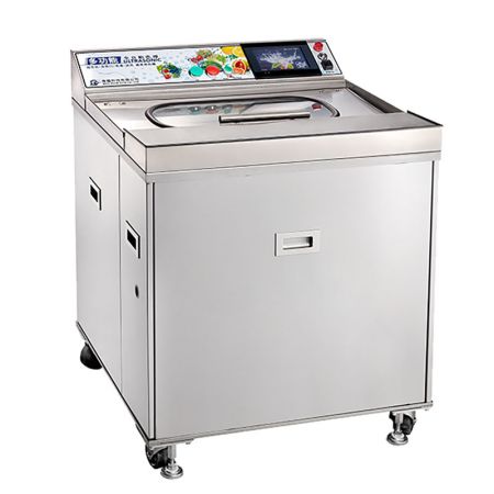 Floor-standing Fruit & Vegetable Washing Machine - Commercial Fruit and Vegetable Washing Machine, Fruit and Vegetable Washing Machine, Vegetable Washing Machine, Fruit Washing Machine, Bubble Fruit and Vegetable Washing Machine