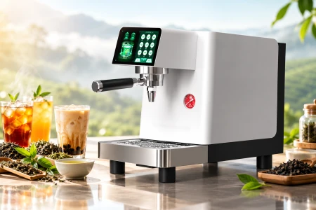 Commercial Tea Extraction Machine - Commercial Tea Extractor, High-Pressure Tea Extraction Machine, Multi-Boiler Tea Machine, Bubble Tea Shop Equipment, Commercial Tea Brewing Equipment