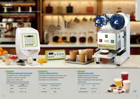 Machine de dosage de poudre PD