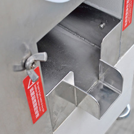 ตัวเครื่องทำจากอลูมิเนียมหล่อที่ทนกรดพร้อมเคสเครื่องสแตนเลสสตีล