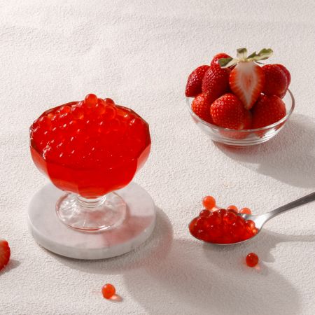 Erdbeer-Geschmack Popping Boba 0% / 14%