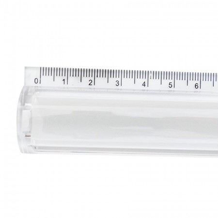 8 Inch Magnifying Ruler Blue 2X Ruler Bar Magnifier with Handle( 20cm ) | industrial magnifying ...