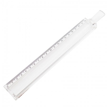6 Inch Plastic Ruler with Magnifier
