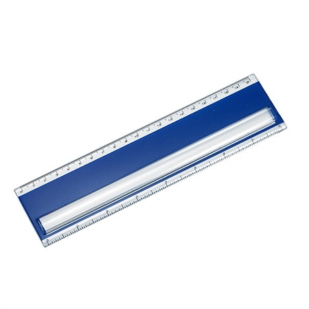 Lupa regla-lectura azul (150mm) - Lensforvision - Comprar Lupa