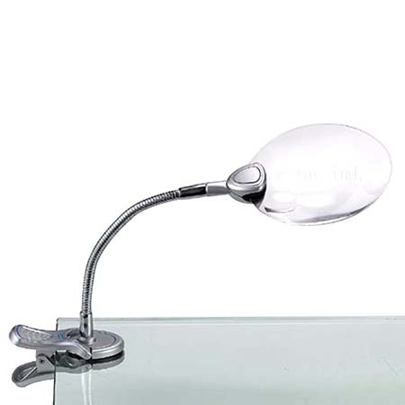Stazione Saldatura Con Lente D’ingrandimento E Luce LED – Clip Ausiliarie, Base Saldatore, Ricaricabile USB