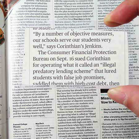 Fresnel Lens, Card Magnifying Sheet