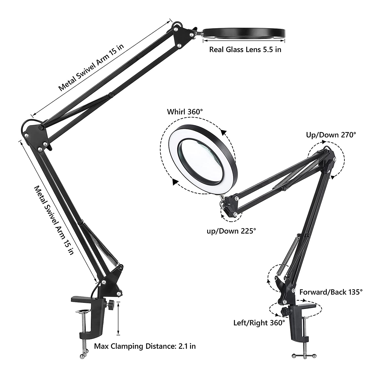 2 in 1 2 5x 10D LED Clamp 2-in-1-2-5x-10d-led-clamp
