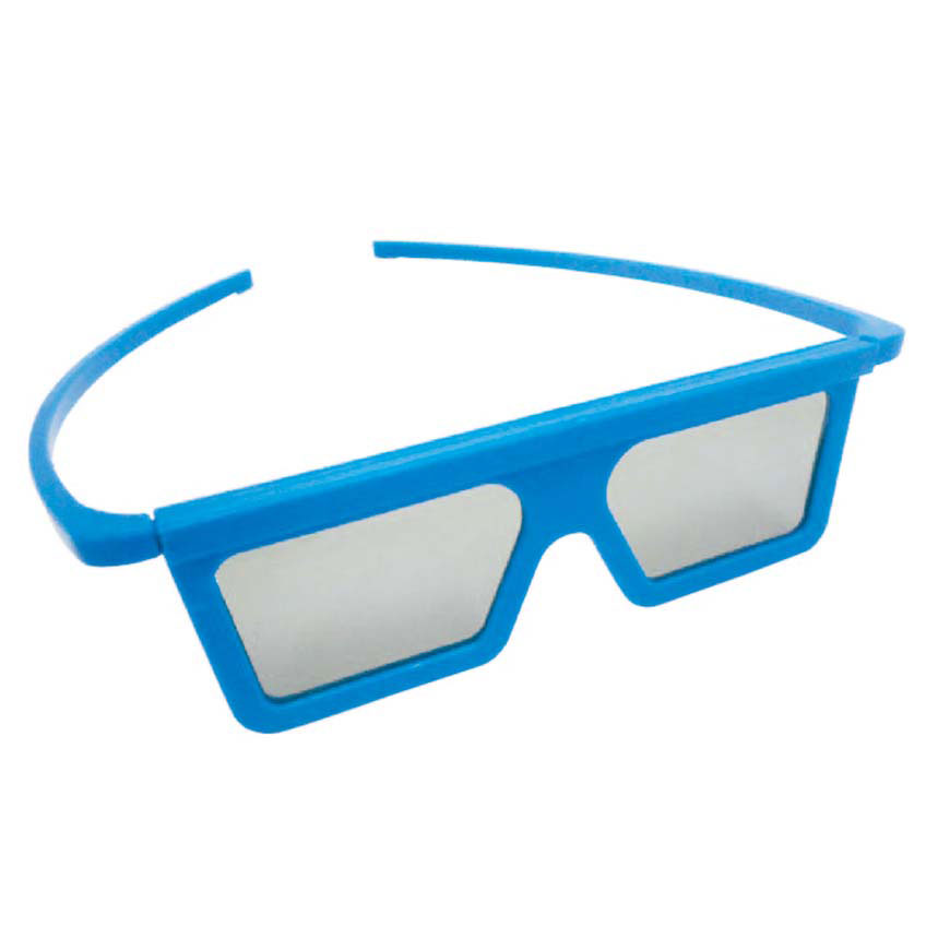 Plastic Passive Polarized 3D Glasses for Movie Theater or TV Watching