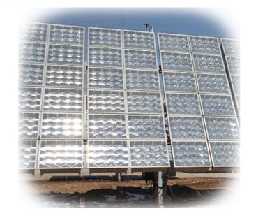 Fresnel-Linse für Solarkonzentrator