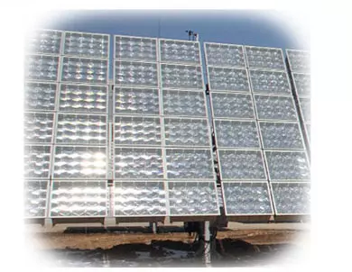 fresnel lens for solar concentrator