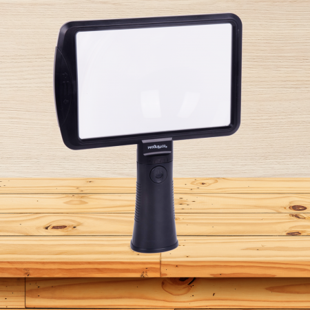 矩形手持放大鏡 書頁放大鏡 書頁LED放大鏡 矩形書頁LED放大鏡 手持閱讀放大鏡 LED照明閱讀放大鏡 大面積閱讀放大鏡