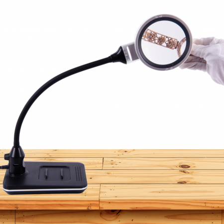 Lupa de luz LED para agrandar