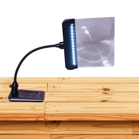 14 Dimmable LED lights.