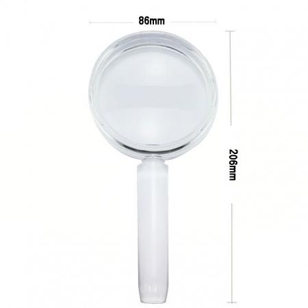 3-кратная основная круглая увеличительная линза