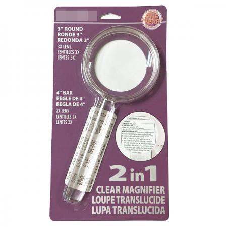 акриловая ручная лупа