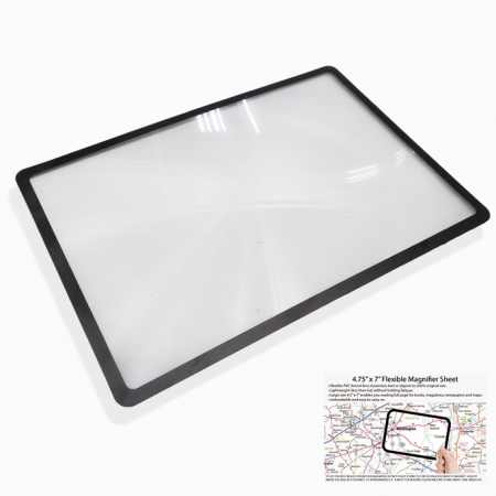 thumbnail image 2 of A4 Full Page Hands-Free Magnifier With LEDs – 3X Magnification – Includes Cord 2 of 4