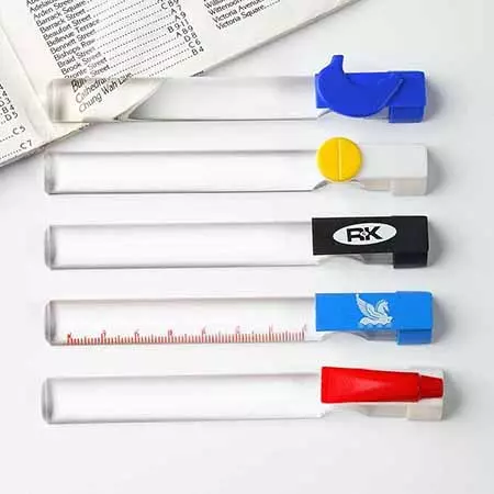 2X Bar reading magnifier with Clip