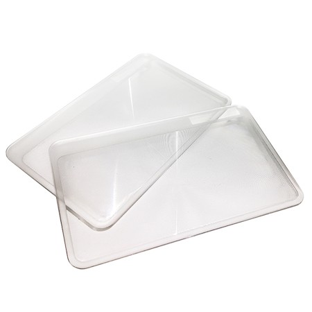 3X Rigid Acrylic Card Magnifier