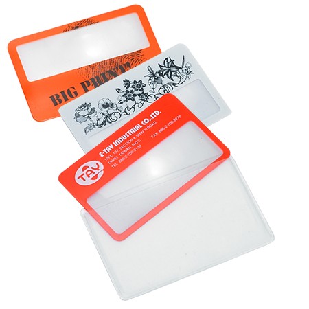 3X PVC Card Fresnel Lens