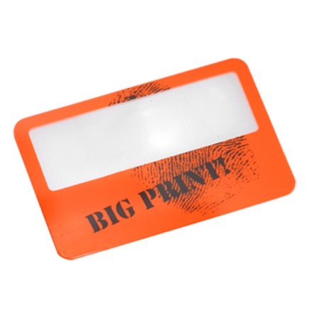 3X Credit Card magnifying glass