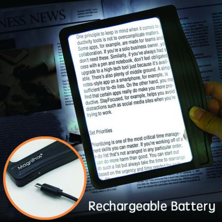 Rechargeable LED Magnifier