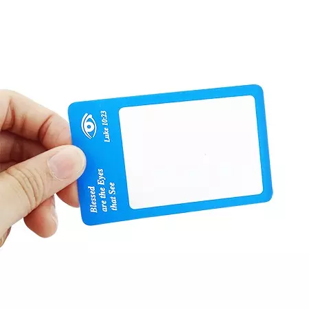 3X Straigh Card magnifying glass